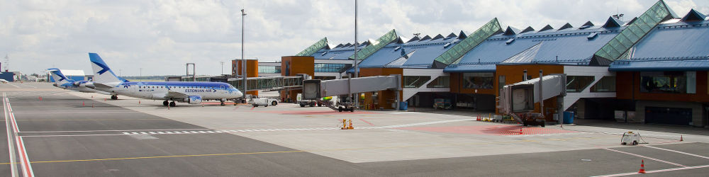 Tallinn International Airport in Estonia